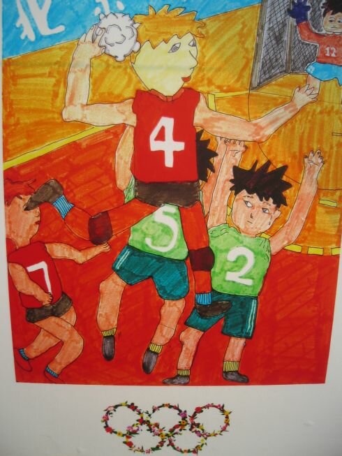 Beijing Olympic paintings